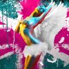High Jack II - Cerise & Pink - Sensual Art - Voluptas Art