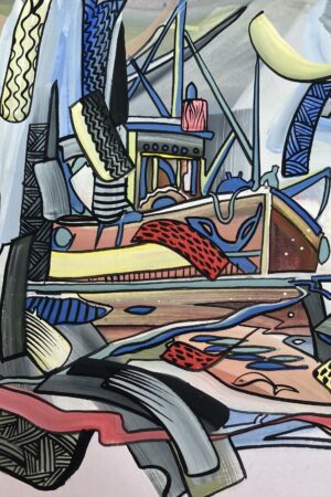 Multicoloured Boat 3